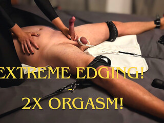 Intensive Edging! Hardcore Post Orgasm Torment!