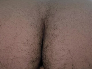 Amateur riding dildo