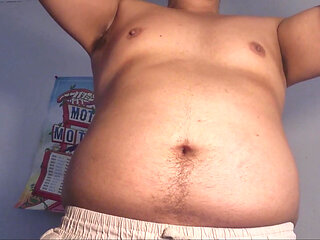 Belching and Rubbing My Gut with Oil