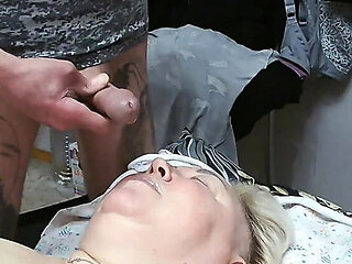 Big Ass Mom Collection: Pussy Masturbation & Cum Swallowing with Piss Squirting