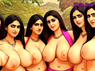 Big breasted indian booby wife
