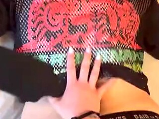 Alt girl domme straps on and fucks POV submissive