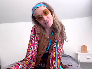 Sutton's Groovy '60s Jerk off Instruction 4K POV Temptation Awaits!