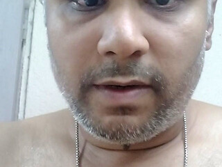 Solo Hairy Guy Fucks