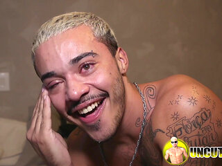 Uncutking 2 Latin Studs Fuck Creampie