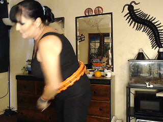 Hula Hoop Weighted Fitness Routine