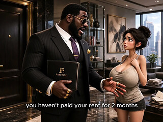 BBC Landlord fucked poor girl