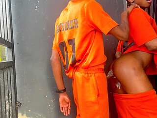 This Two Prisoners Couldn't Stop Kissing Their Self