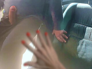 A stranger with an excited dick got into my car and fucked me in the ass..