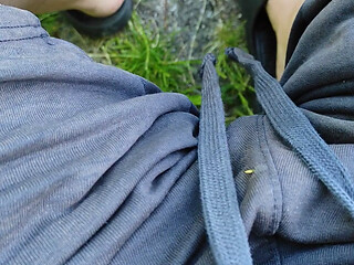 Masturbation outside