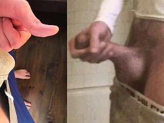 Baited Straight Hung Young Guy football gear and jacking off