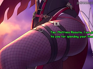 Rosaria from Genshin Impact makes your cock suffer (Edging JOI)