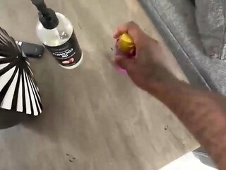 Count every vein while giving a deepthroat blowjob