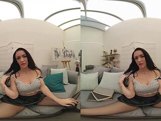 ZuzuSweet great gift: Blowjob, Anal  Brunette VR Porn