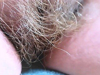 Hairy Pussy - up Close and Personal (homemade Natural Bigtits Mature Stepmother BBW Wife