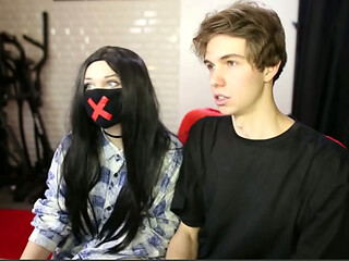 18-year-old gamer girl fucks after our first date on stream