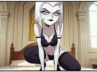 Lute Girlfriend Experience - Hazbin Hotel Hentai (ai-generated) - Car Toon