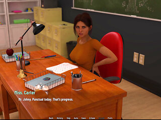 University Days 22 Mrs Nelson Is Deep Trouble - Rose Love My Cock Deep in Her