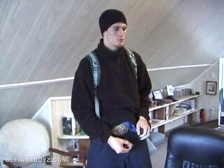 Straight Boy Jonathan Jerks Off