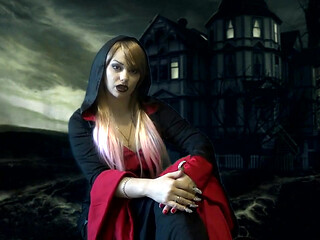 I am your Evil Vampire Mistress and I am deciding what you will do