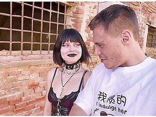 Goth Girl Comes Back From College And I Take Her Home For Wild Sex