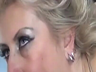 Blonde MILF Gets Her Ass Pounded Hard on Table