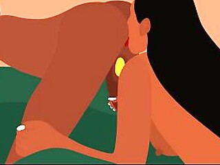 ITLE: Animated hentai game features tongue-fucking and satisfying sexual