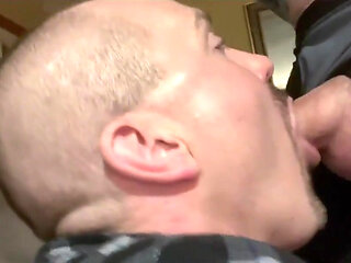 Stepdaddy Gets His Fat Cock Sucked