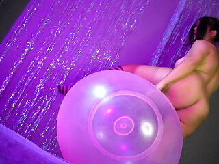 Ride and Try to Pop My Wubble Ball Naked - Round 2 - Bunny Looner