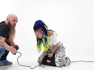 Sybian Test and Blowjob on Daddy