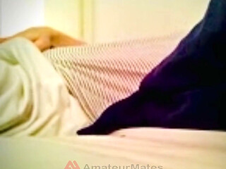 Redhead Stepbrother Caught Wanking His Thick Cock Again! No Cum