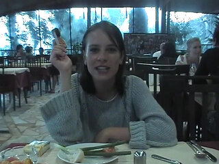 Teen on vacation with her boyfriend