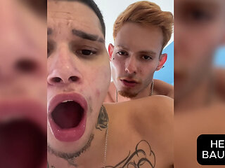 This bastard likes a tongue in the ass