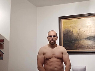 Very thick in my hand after an exhibition of my body starting to get muscular
