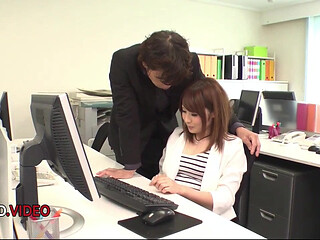 Busty Yumi Maeda's Wild Office Fuck Session