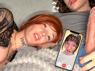 StepMom FaceTimes StepAunt Before Confronting Masturbating StepSon