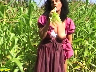 Big Breast Lady Outdoor