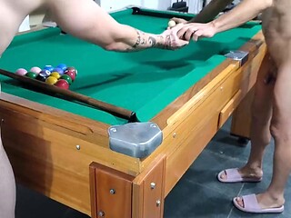 CarmonaOficial and OPaidoCarmona Bareback Naked Billiards