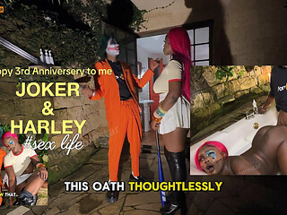 Halloween!!!!!(big Ass Harley Fucked Roughly at the Bathtub)