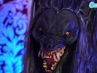 Kaby Snow And Freya Von Doom, Tiny MILFs, Cower Before Jay Celestos Massive BBC Before He