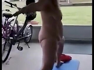 Doing Some Yoga and My Clothes Fall off! Like, Comment, Follow and Subscribe Please!