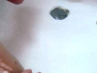 Amateur blondie solo anal masturbation