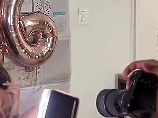 I Celebrate My Birthday and the Photographer Ends up Fucking Me