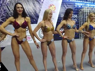 Sexy bikini show