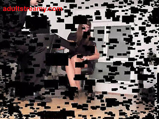 Foot Worship Femdom - Brandy Smile & Lulu Love Dominate Slave with High Heels & Soles