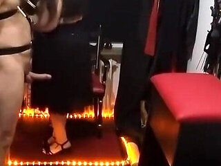 Golden Shower Mature Slut Drenching Floor in Hot Piss Streams