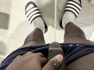 POV: Pissing in the Toilet