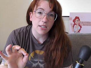 Lily ORileys Squirting Solo with Led Display Vibrator