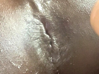 Tight sissy anal grip