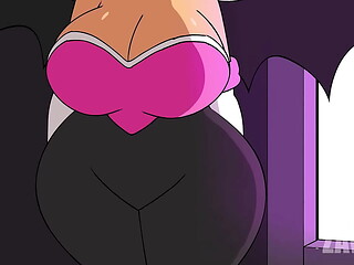 Rouge the bat bribing with sex to obtain the gems